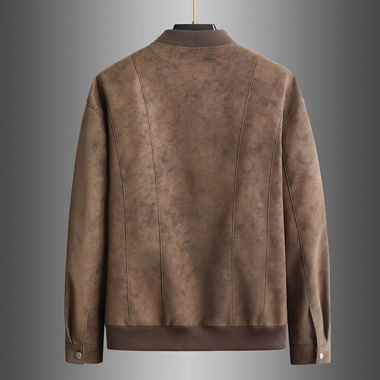 Ferrano Suede Bomber Jacket