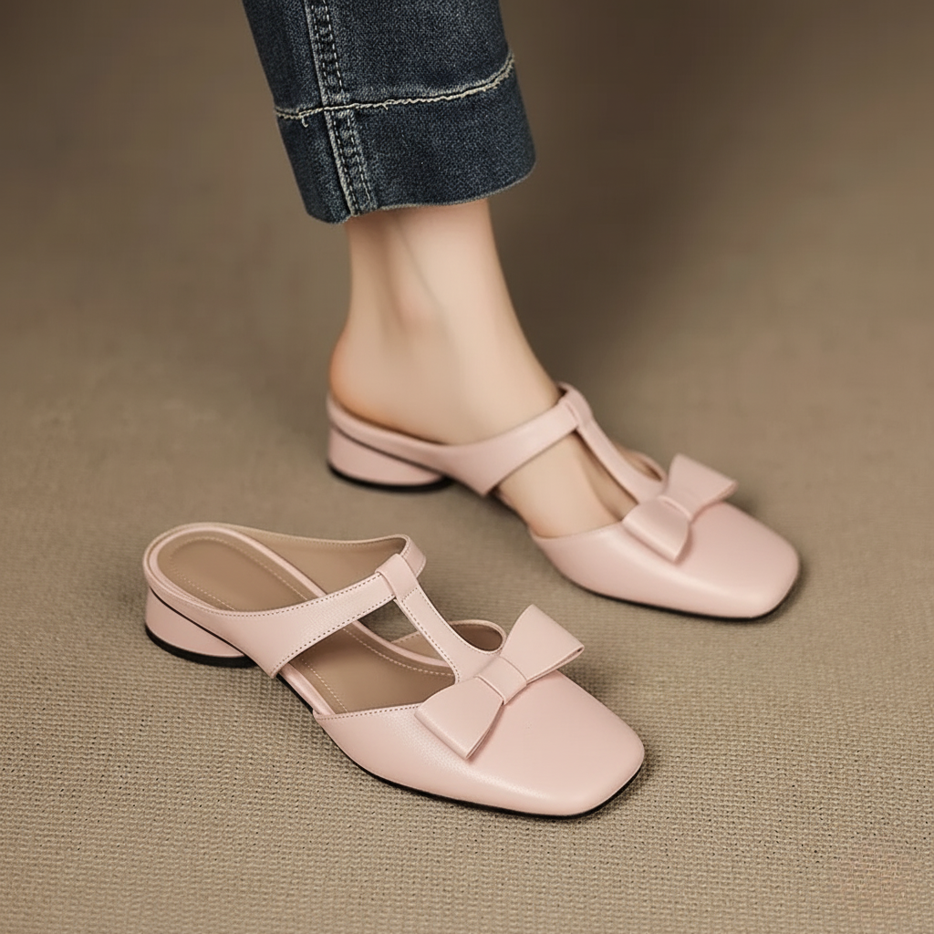 Camille Bow Mules