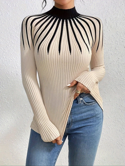 Marcelle High Neck Sweater