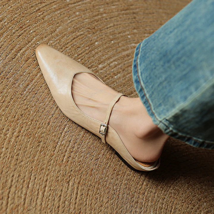 Vivian Leather Mules
