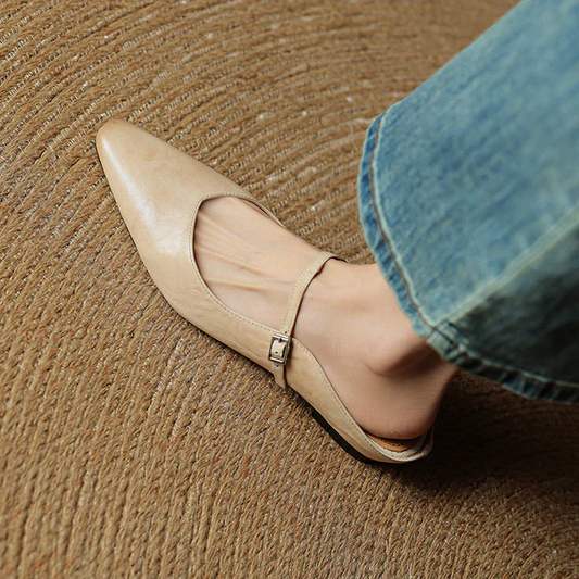 Vivian Leather Mules