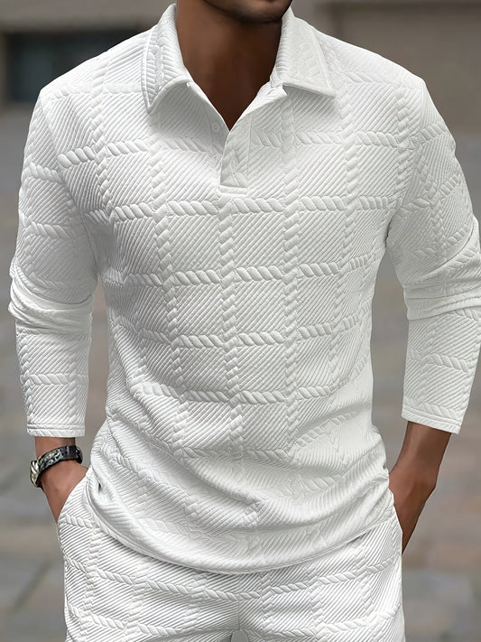 Salerno Textured Polo Shirt