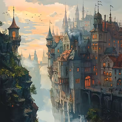 Sky Castle - 1000-Piece Jigsaw Puzzle