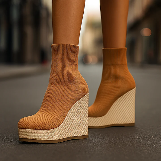 Keira Wedge Boots