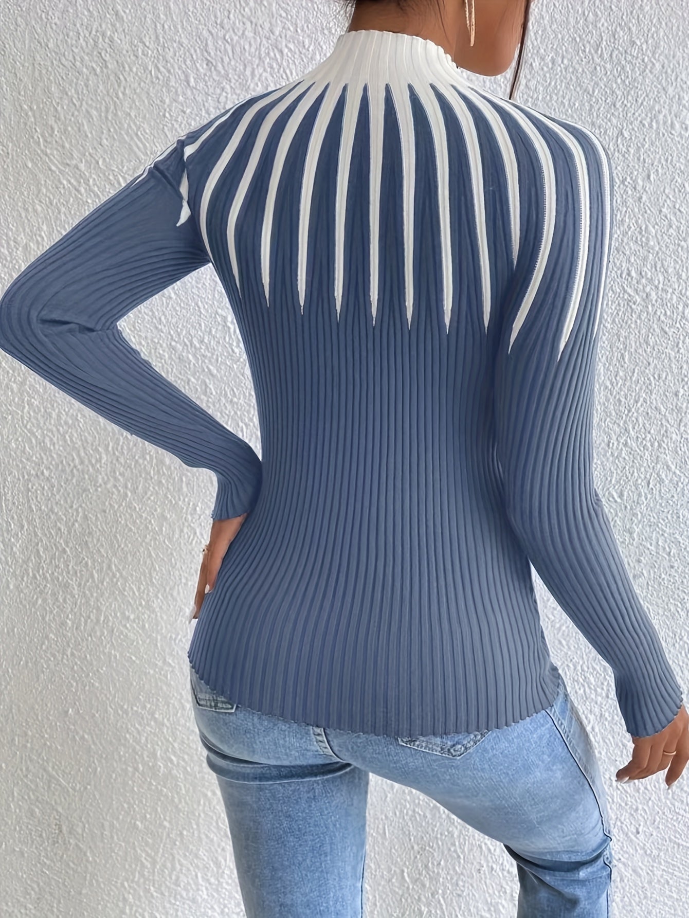 Marcelle High Neck Sweater