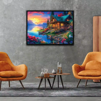 Lakeside Chalet - 1000-Piece Jigsaw Puzzle