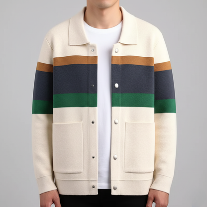 Reyden Striped Cardigan