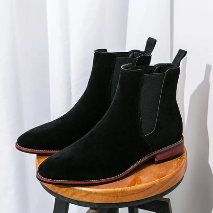 Classic Suede Chelsea Boots