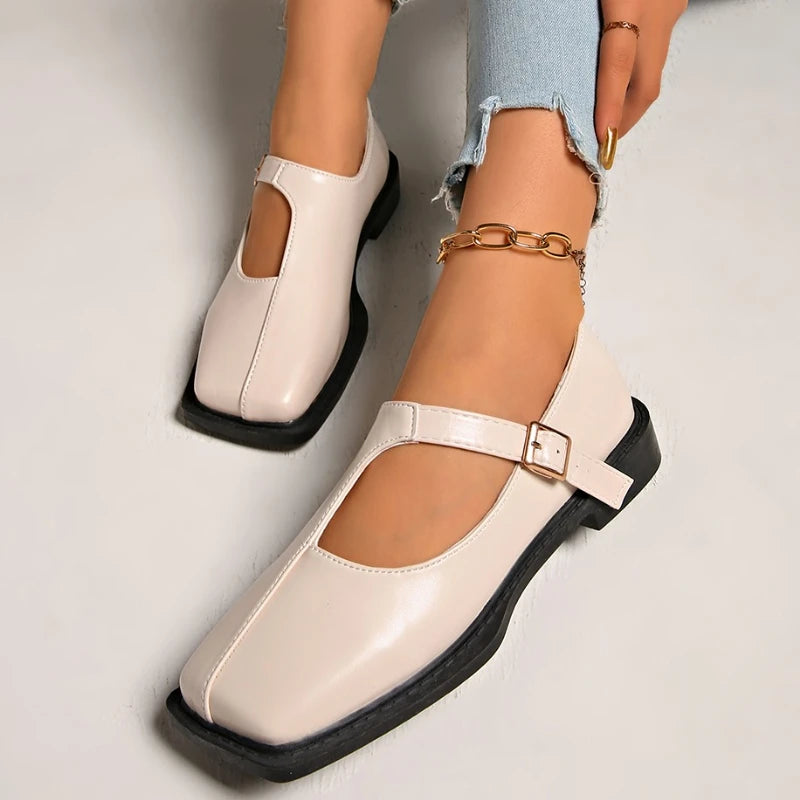 Clarette Buckle Mary Janes