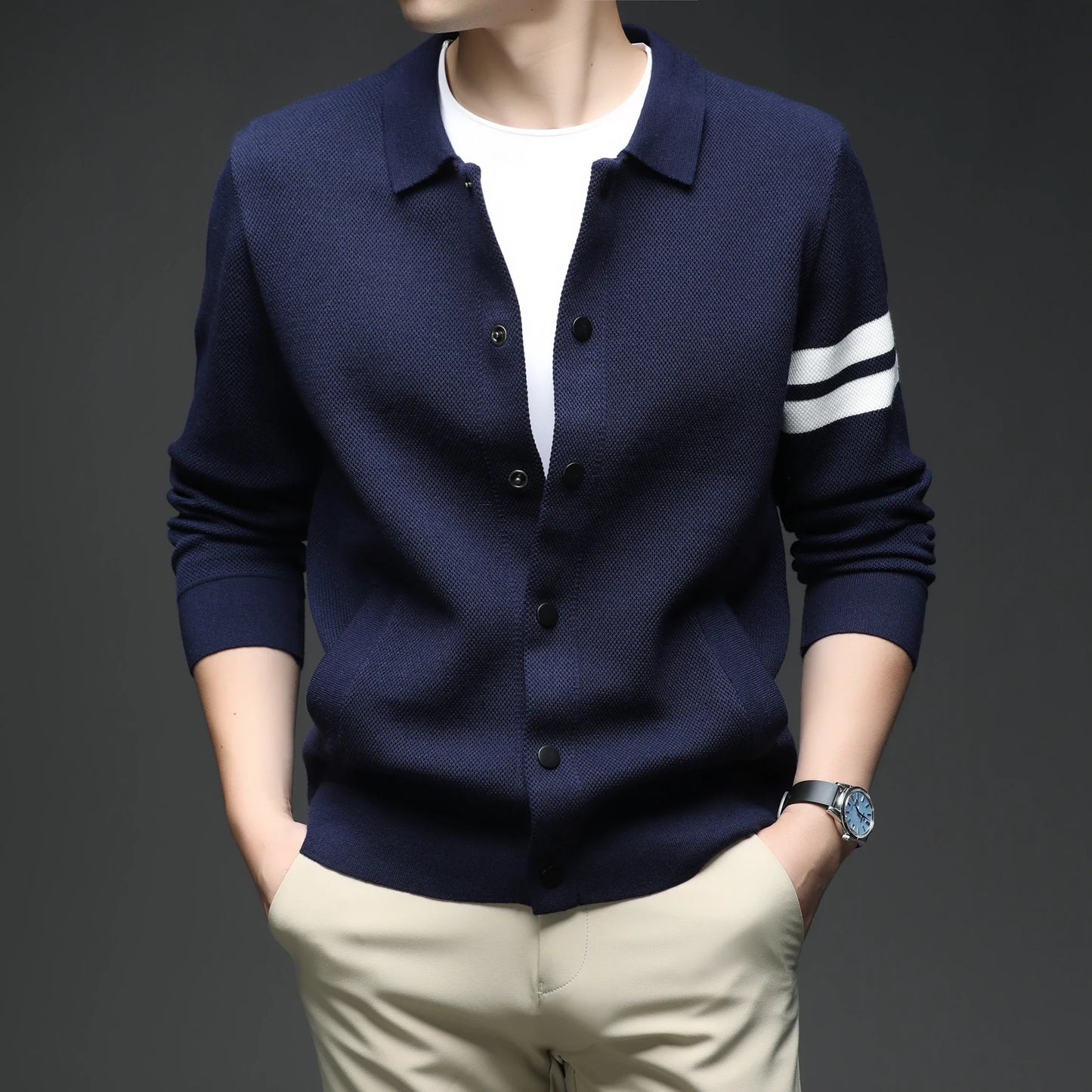 Camden Striped Cardigan
