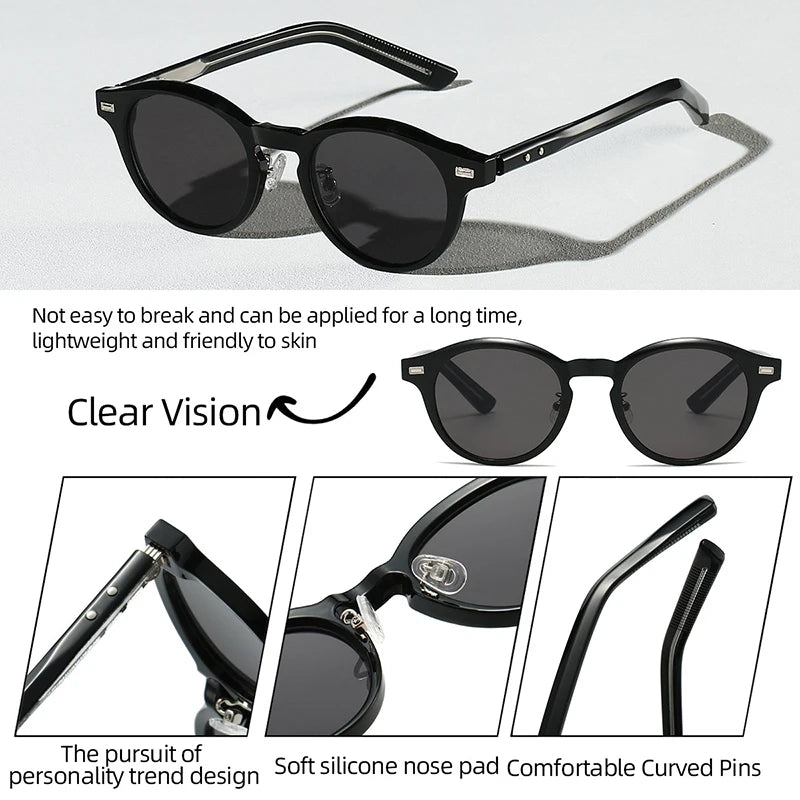 Quinn Ellipse Frame Sunglasses