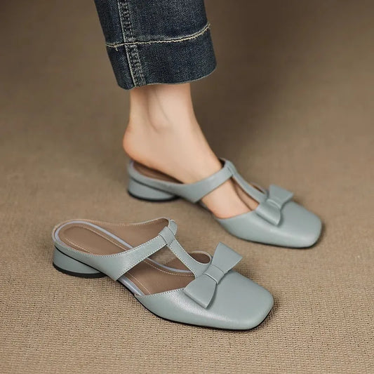 Camille Bow Mules