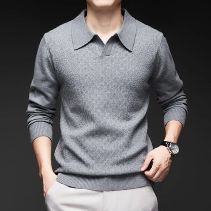 Arezzo Knit Collar Pullover