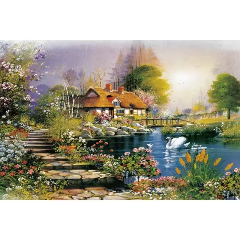 Swan Lake - 1000-Piece Jigsaw Puzzle